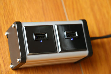 ยูทิลิตี้สก์ท็อป USB ชาร์จสถานี 2 Port Rapid ชาร์จสำหรับโทรศัพท์มือถือ