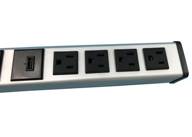 ปลั๊กไฟฟ้าหลายช่องพร้อมพอร์ต USB สำหรับที่บ้าน / ที่ทำการสำนักงานปลั๊กต่อไฟฟ้า